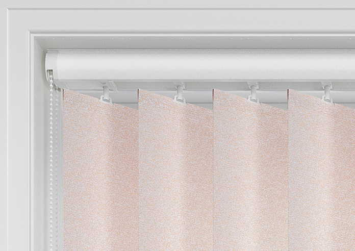 Shimmer (Blackout), Rose Gold - Vertical Blind - Image 12